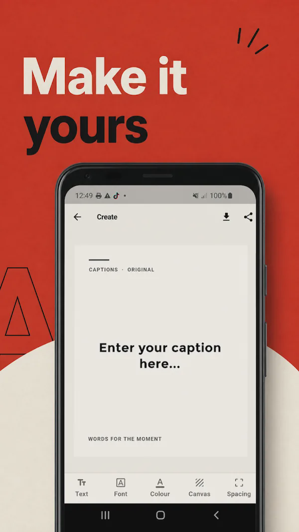 Captions & Quotes screenshot 3